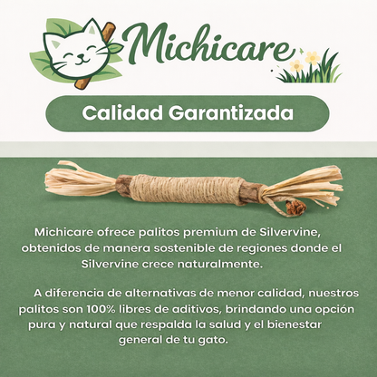 MichiCare™ Palitos Dentales Naturales